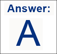 answer-A