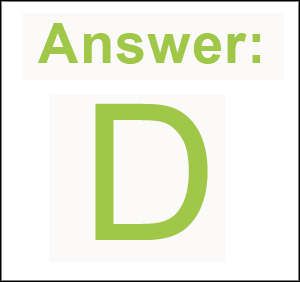 answer-D